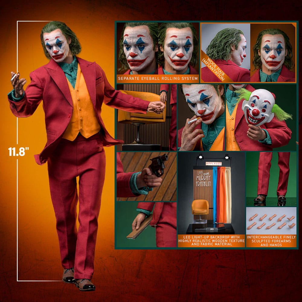 Joker Movie Masterpiece Action Figure The Joker Artisan Edition Hot Toys