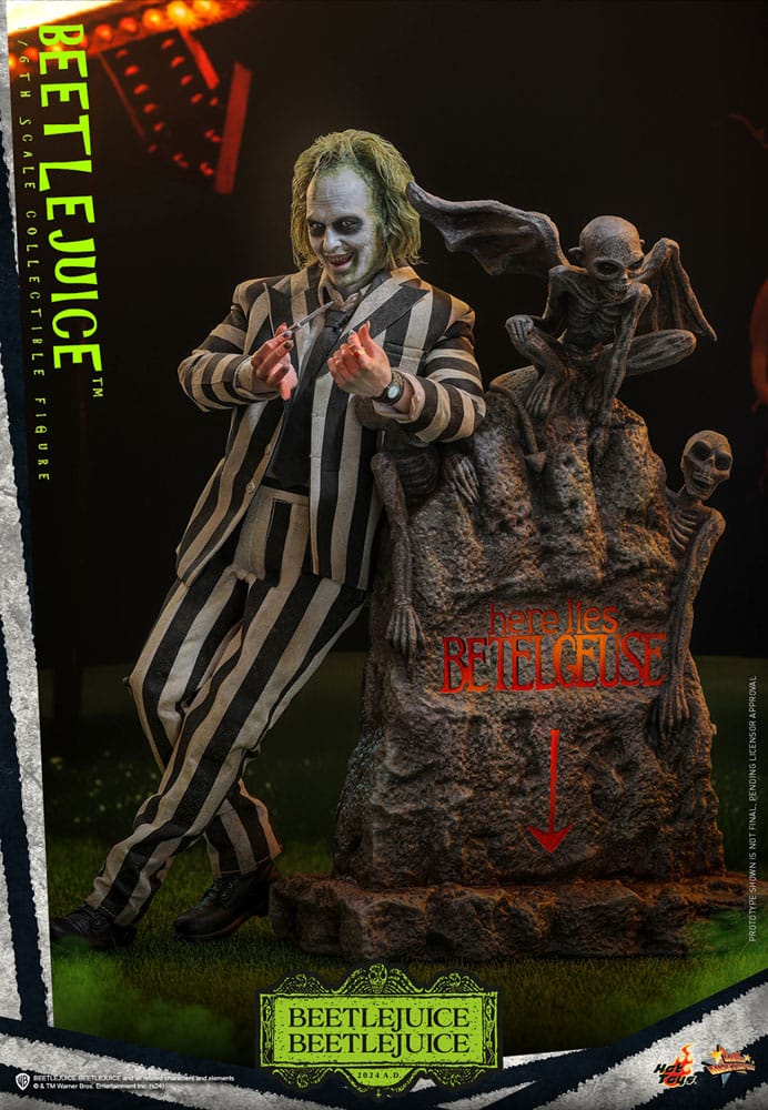 Beetlejuice Beetlejuice Movie Masterpiece Action Figure Beetlejuice Hot Toys