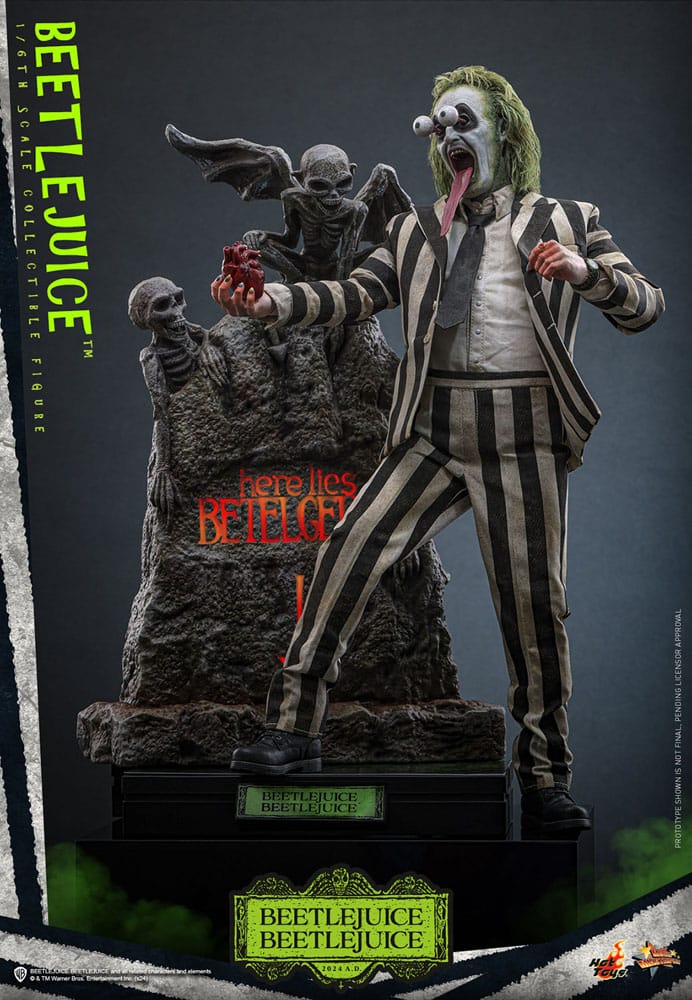 Beetlejuice Beetlejuice Movie Masterpiece Action Figure Beetlejuice Hot Toys