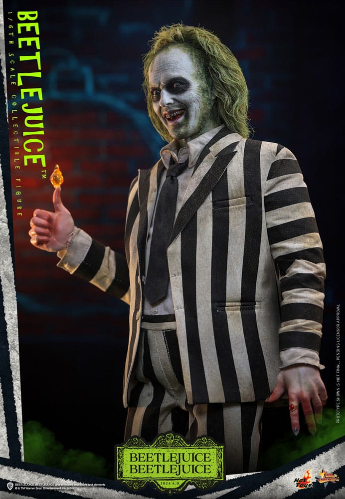 Beetlejuice Beetlejuice Movie Masterpiece Action Figure Beetlejuice Hot Toys