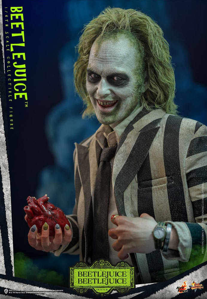 Beetlejuice Beetlejuice Movie Masterpiece Action Figure Beetlejuice Hot Toys