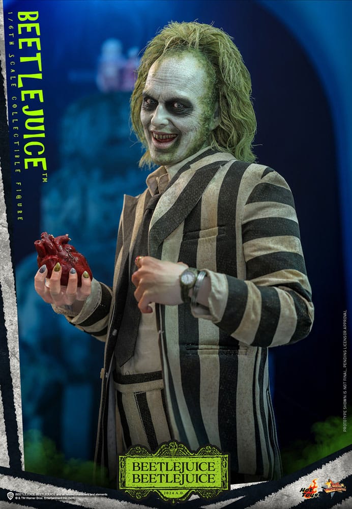 Beetlejuice Beetlejuice Movie Masterpiece Action Figure Beetlejuice Hot Toys