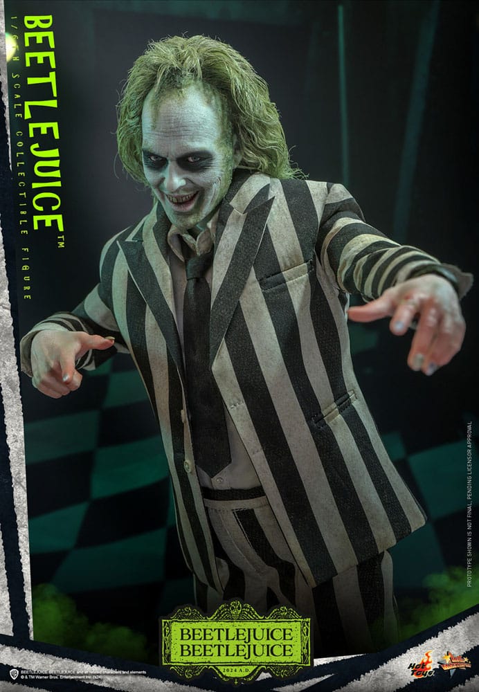 Beetlejuice Beetlejuice Movie Masterpiece Action Figure Beetlejuice Hot Toys