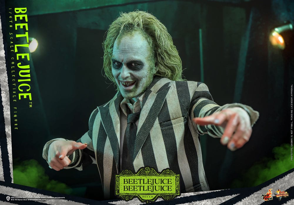 Beetlejuice Beetlejuice Movie Masterpiece Action Figure Beetlejuice Hot Toys