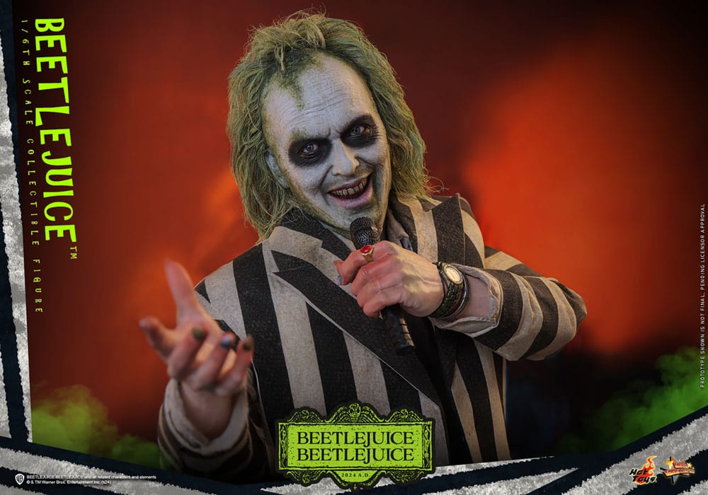 Beetlejuice Beetlejuice Movie Masterpiece Action Figure Beetlejuice Hot Toys
