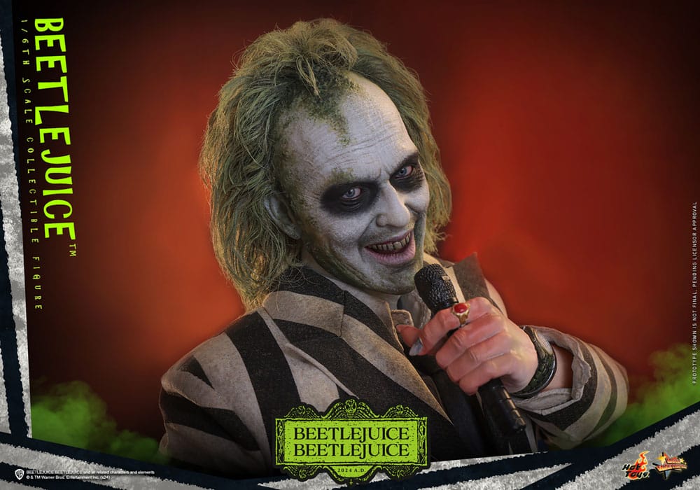 Beetlejuice Beetlejuice Movie Masterpiece Action Figure Beetlejuice Hot Toys