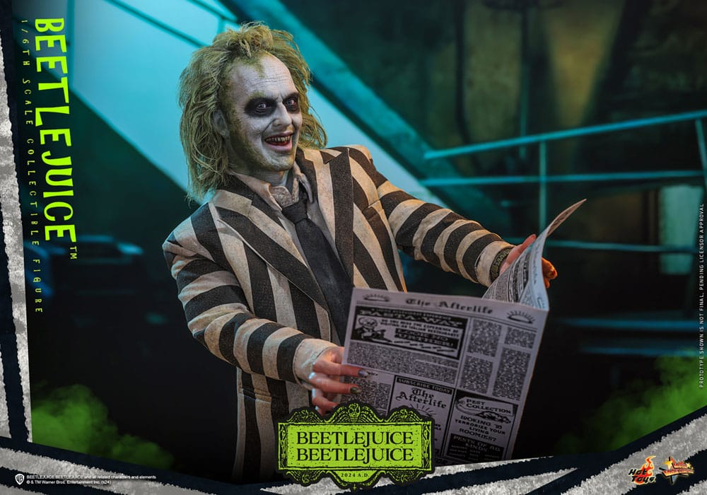 Beetlejuice Beetlejuice Movie Masterpiece Action Figure Beetlejuice Hot Toys