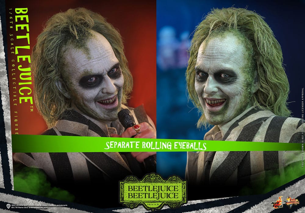 Beetlejuice Beetlejuice Movie Masterpiece Action Figure Beetlejuice Hot Toys