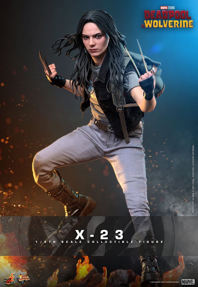 Deadpool & Wolverine Movie Masterpiece Action Figure X 23 Hot Toys