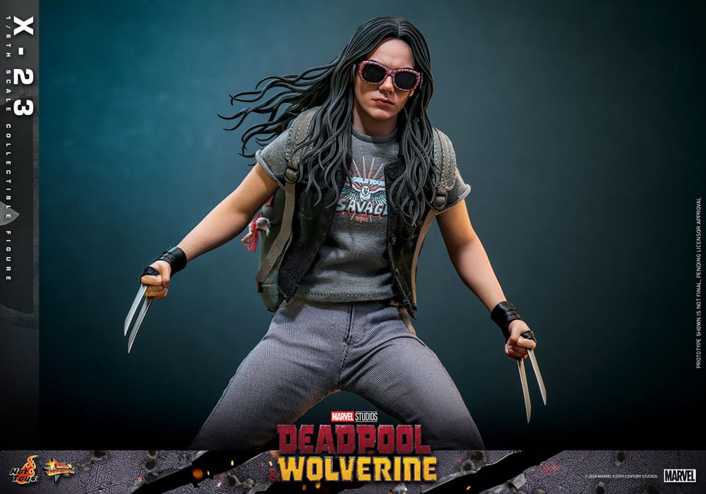 Deadpool & Wolverine Movie Masterpiece Action Figure X 23 Hot Toys