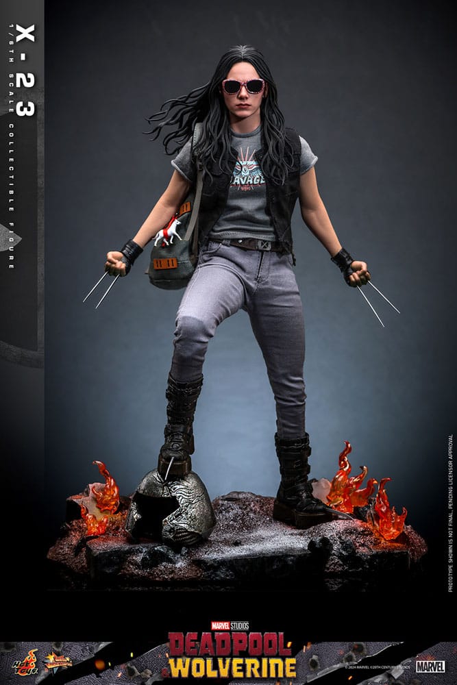 Deadpool & Wolverine Movie Masterpiece Action Figure X 23 Hot Toys