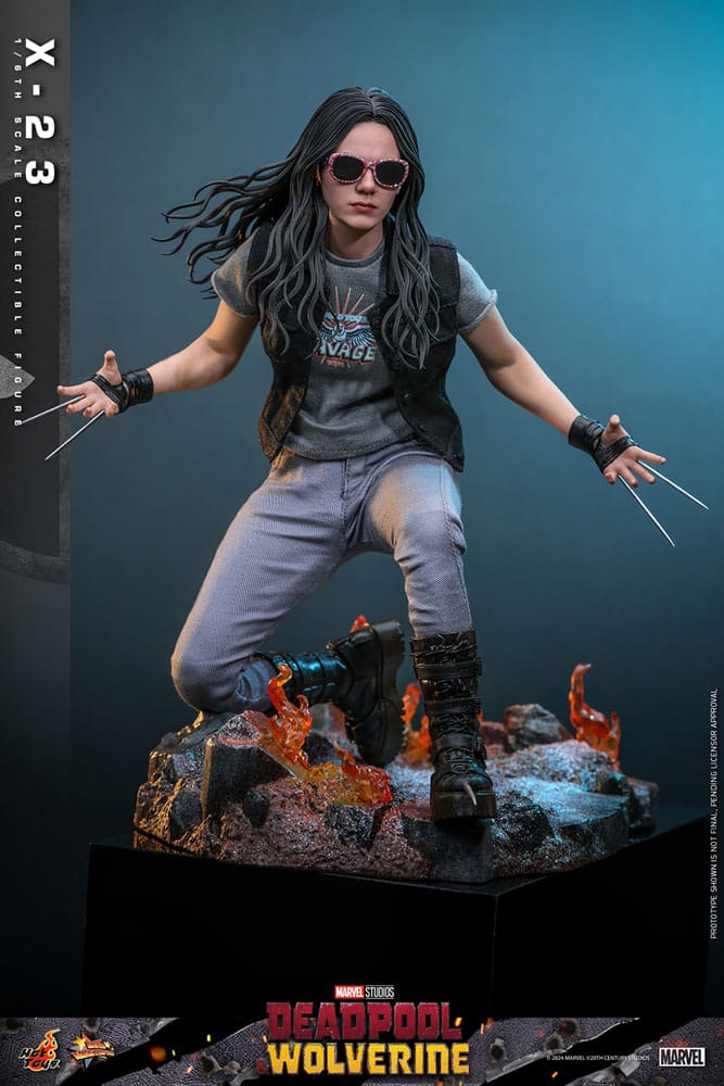 Deadpool & Wolverine Movie Masterpiece Action Figure X 23 Hot Toys