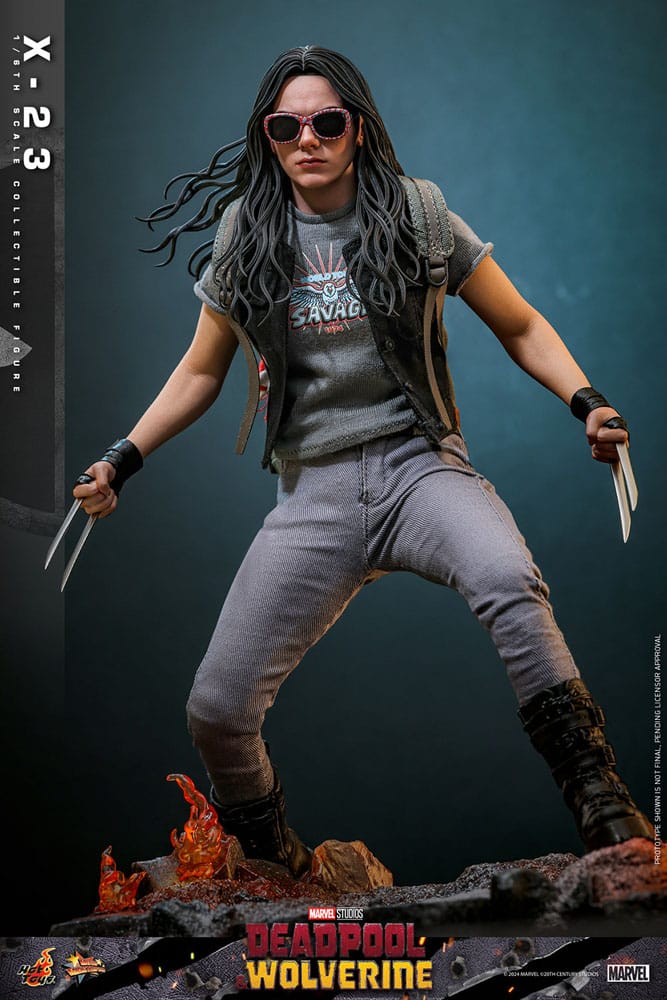 Deadpool & Wolverine Movie Masterpiece Action Figure X 23 Hot Toys