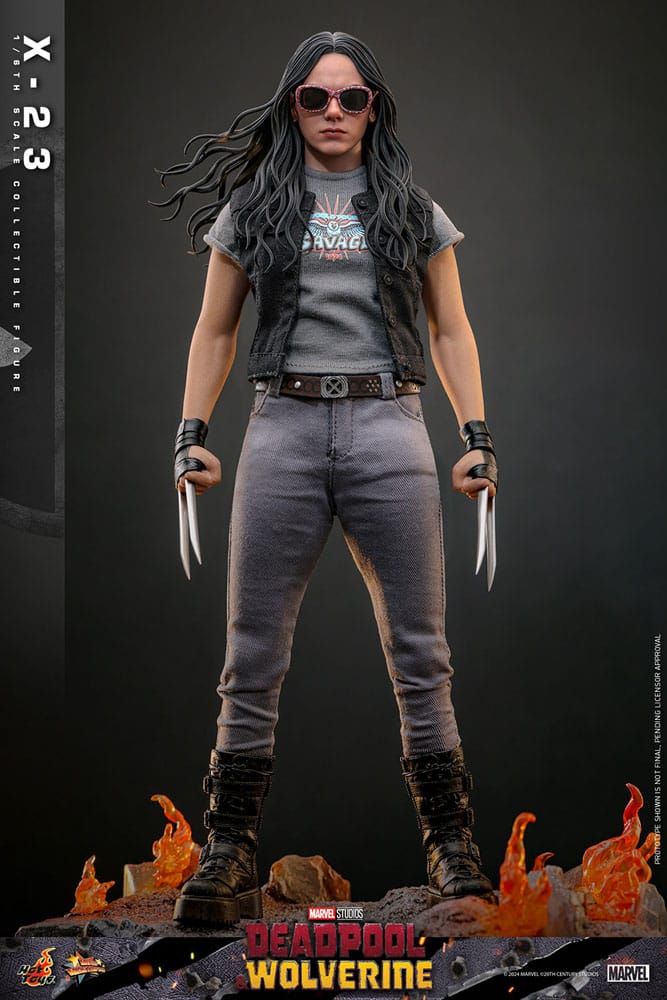 Deadpool & Wolverine Movie Masterpiece Action Figure X 23 Hot Toys