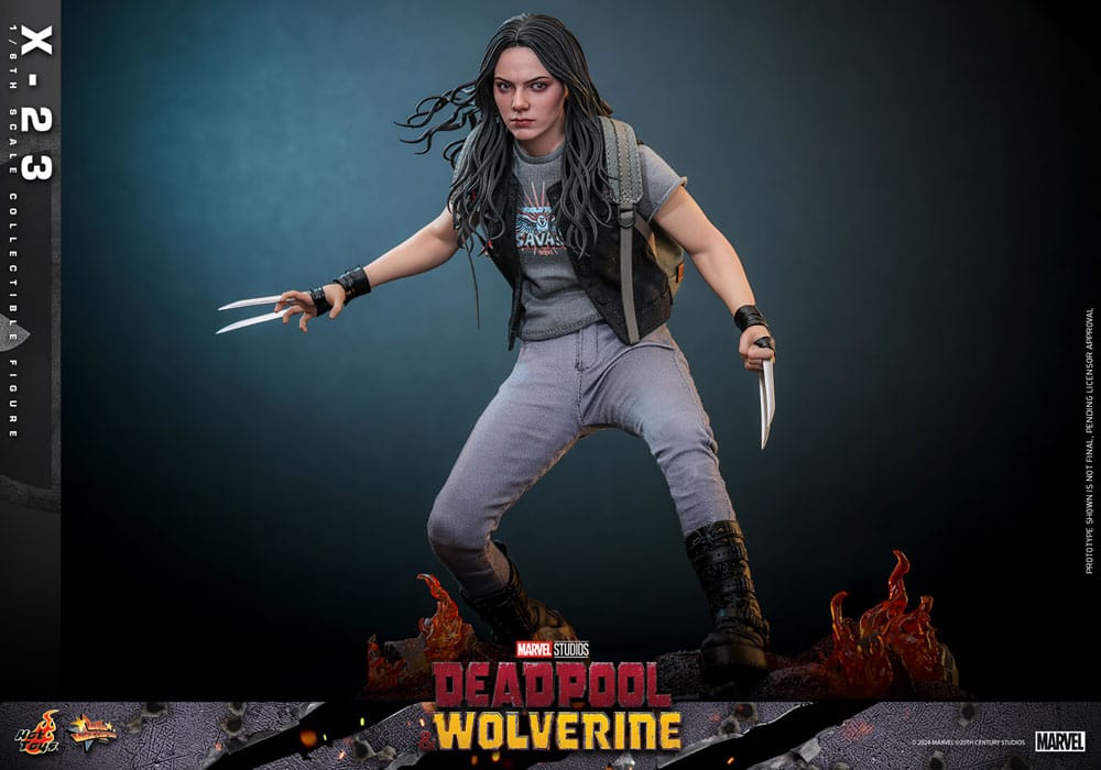 Deadpool & Wolverine Movie Masterpiece Action Figure X 23 Hot Toys