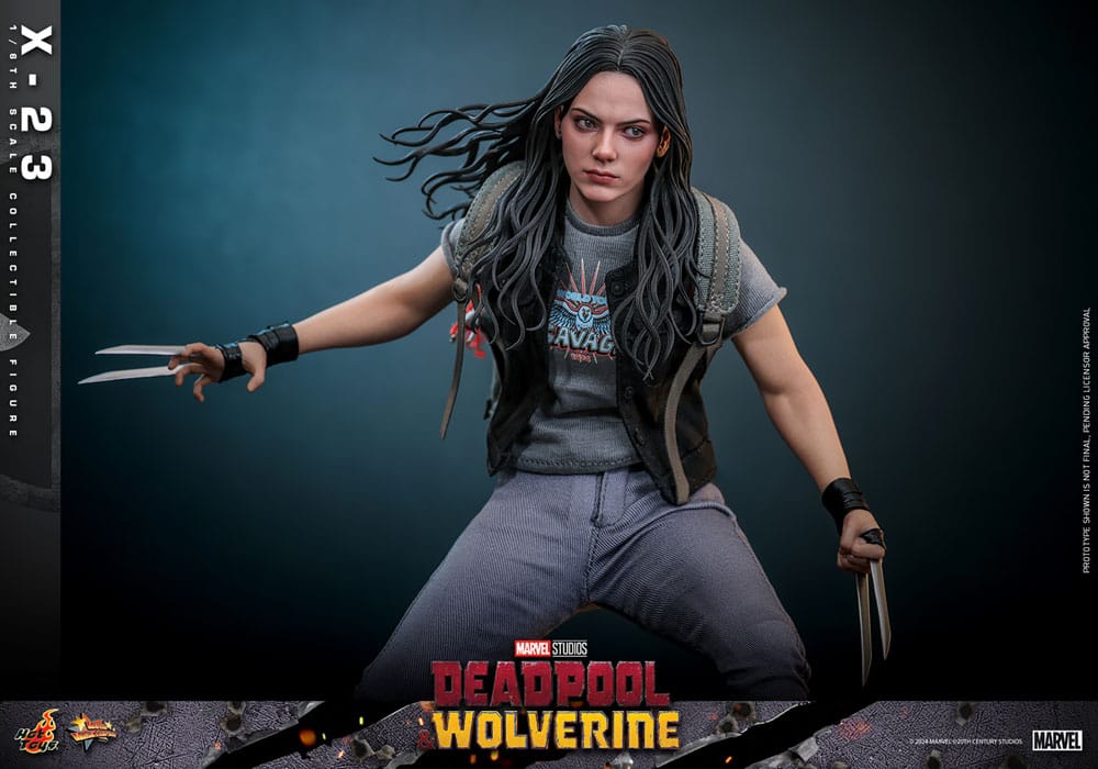 Deadpool & Wolverine Movie Masterpiece Action Figure X 23 Hot Toys