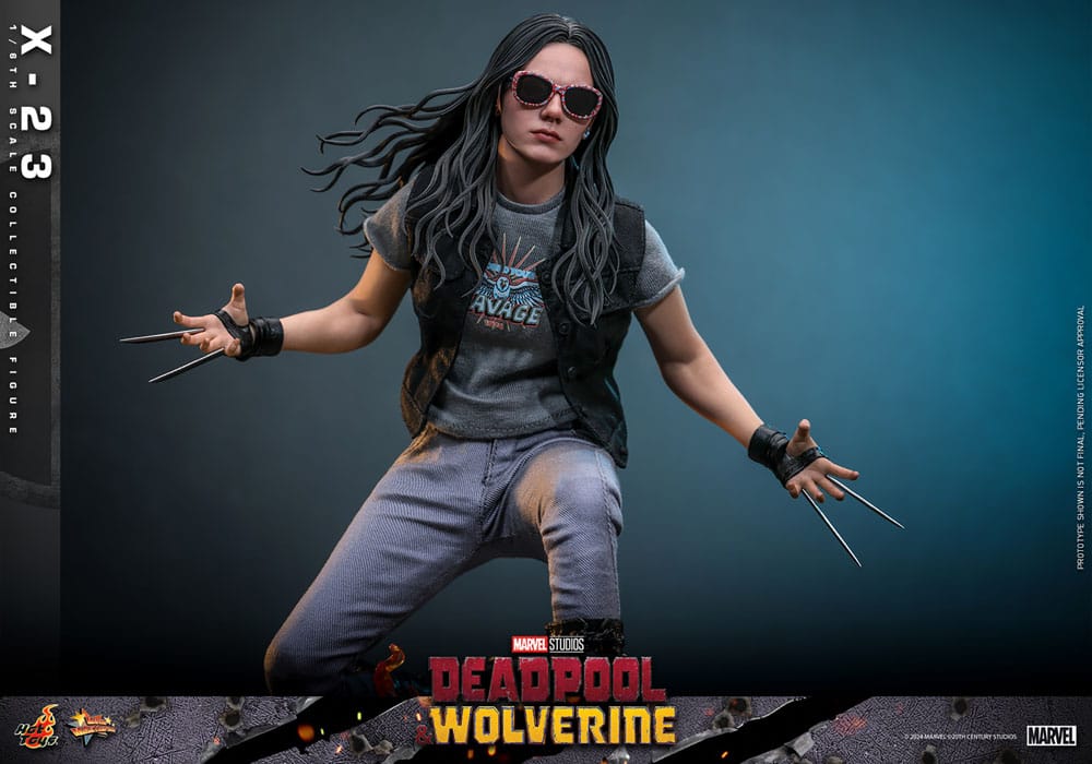 Deadpool & Wolverine Movie Masterpiece Action Figure X 23 Hot Toys