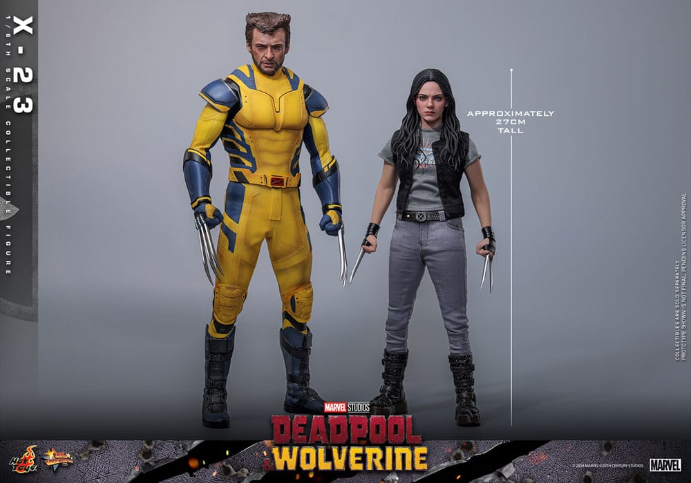 Deadpool & Wolverine Movie Masterpiece Action Figure X 23 Hot Toys