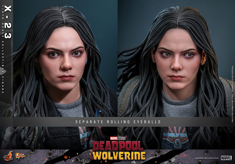 Deadpool & Wolverine Movie Masterpiece Action Figure X 23 Hot Toys