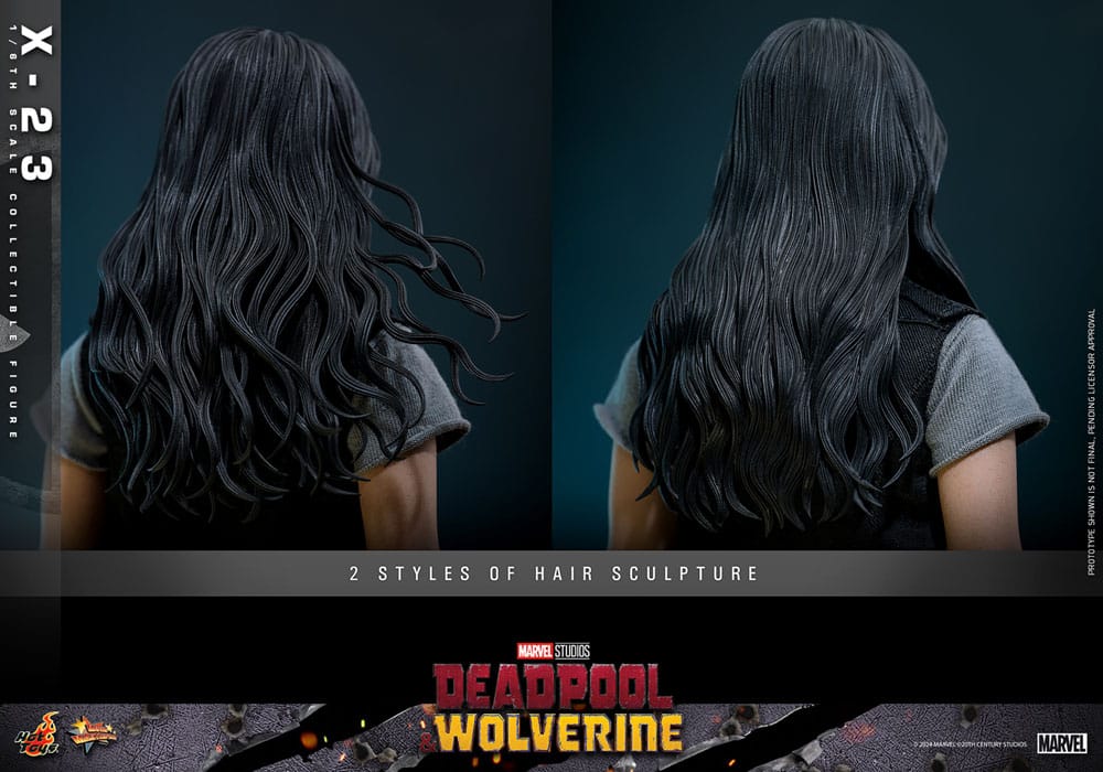 Deadpool & Wolverine Movie Masterpiece Action Figure X 23 Hot Toys