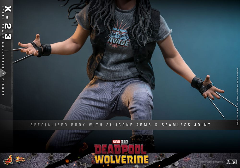 Deadpool & Wolverine Movie Masterpiece Action Figure X 23 Hot Toys