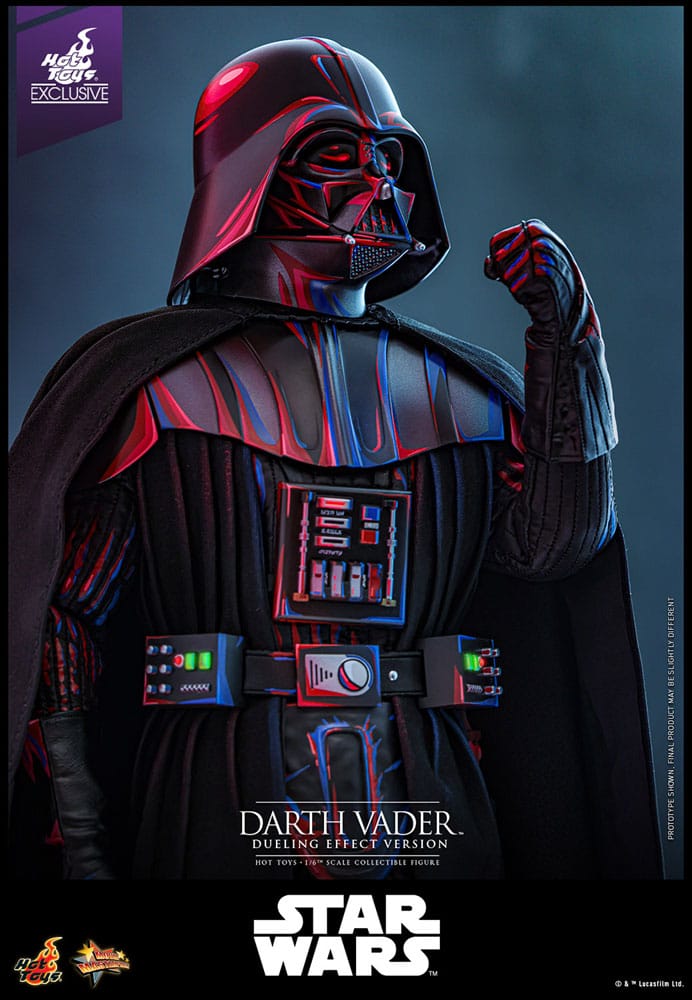 Star Wars Movie Masterpiece Action Figure Darth Vader Dueling Effect Version Hot Toys Exclusive Hot Toys