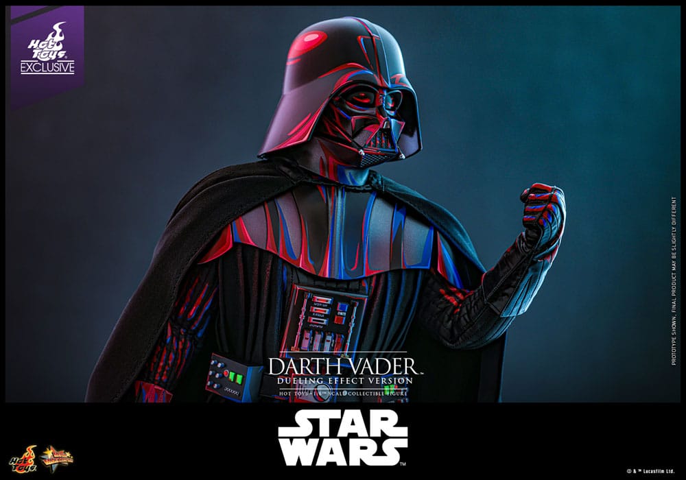 Star Wars Movie Masterpiece Action Figure Darth Vader Dueling Effect Version Hot Toys Exclusive Hot Toys