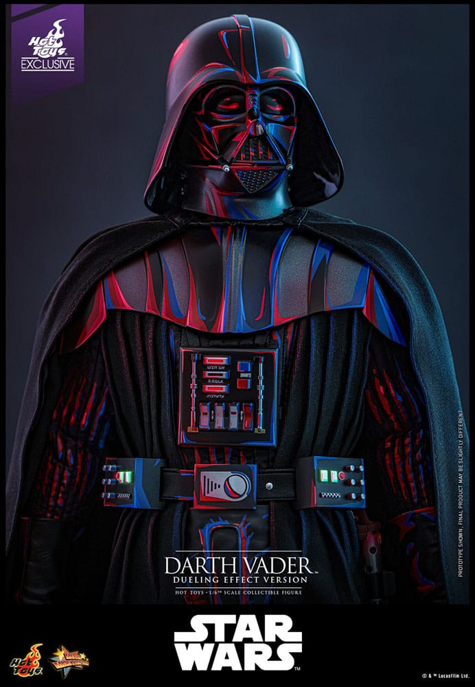 Star Wars Movie Masterpiece Action Figure Darth Vader Dueling Effect Version Hot Toys Exclusive Hot Toys