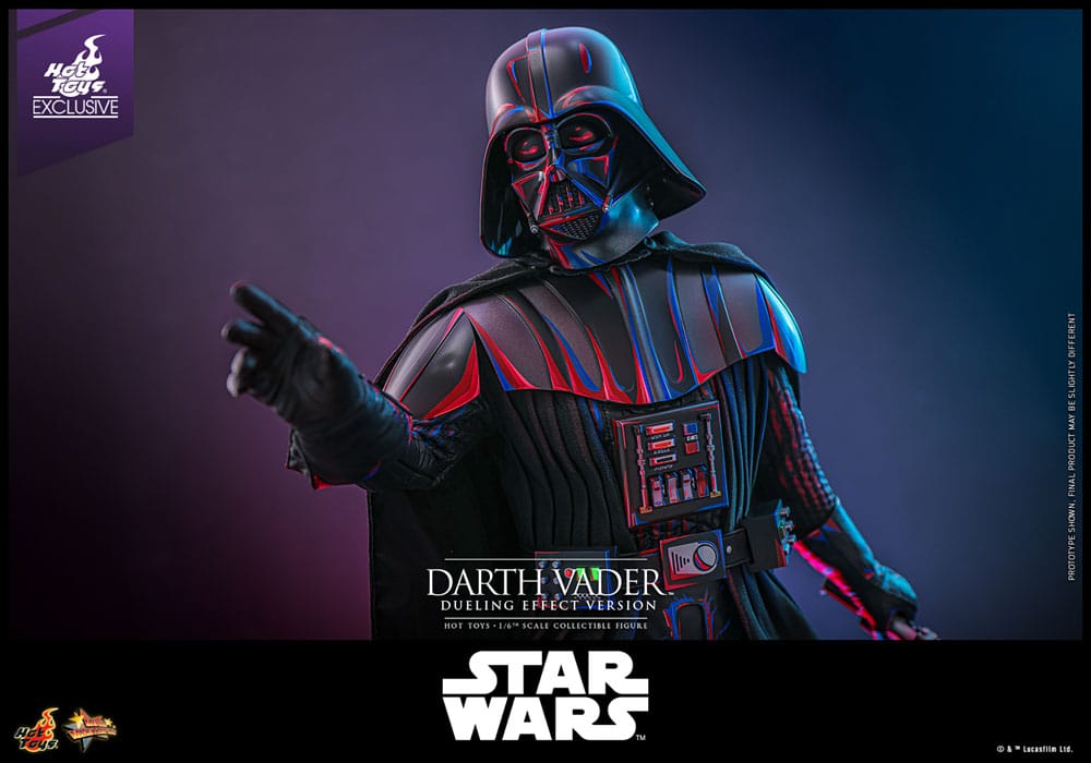 Star Wars Movie Masterpiece Action Figure Darth Vader Dueling Effect Version Hot Toys Exclusive Hot Toys