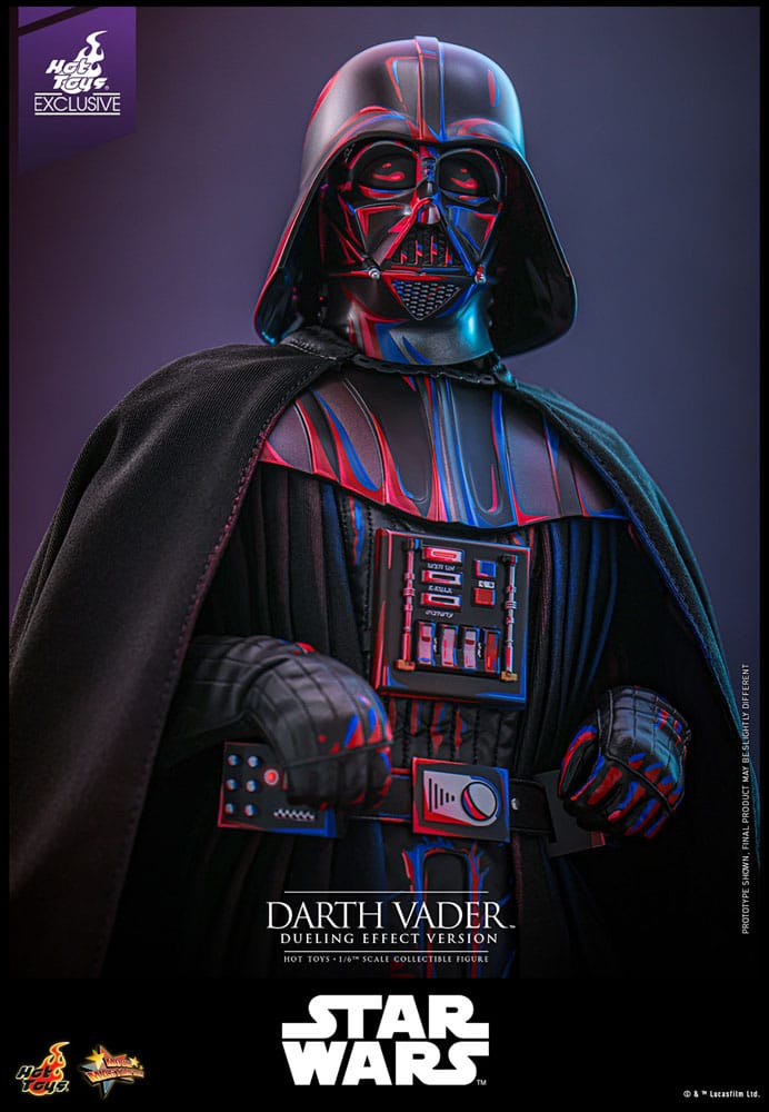 Star Wars Movie Masterpiece Action Figure Darth Vader Dueling Effect Version Hot Toys Exclusive Hot Toys