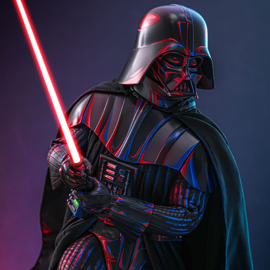 Star Wars Movie Masterpiece Action Figure Darth Vader Dueling Effect Version Hot Toys Exclusive Hot Toys