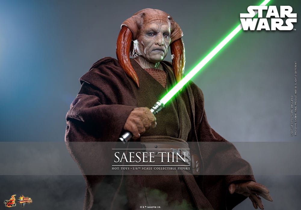 Star Wars Episode III Revenge of the Sith Movie Masterpiece Action Figure Saesee Tiin Hot Toys