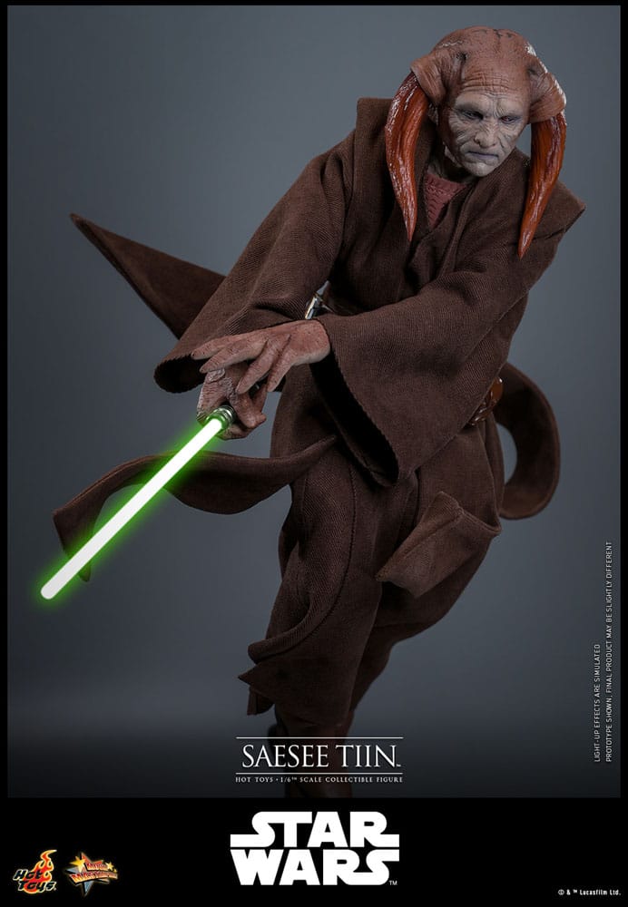 Star Wars Episode III Revenge of the Sith Movie Masterpiece Action Figure Saesee Tiin Hot Toys