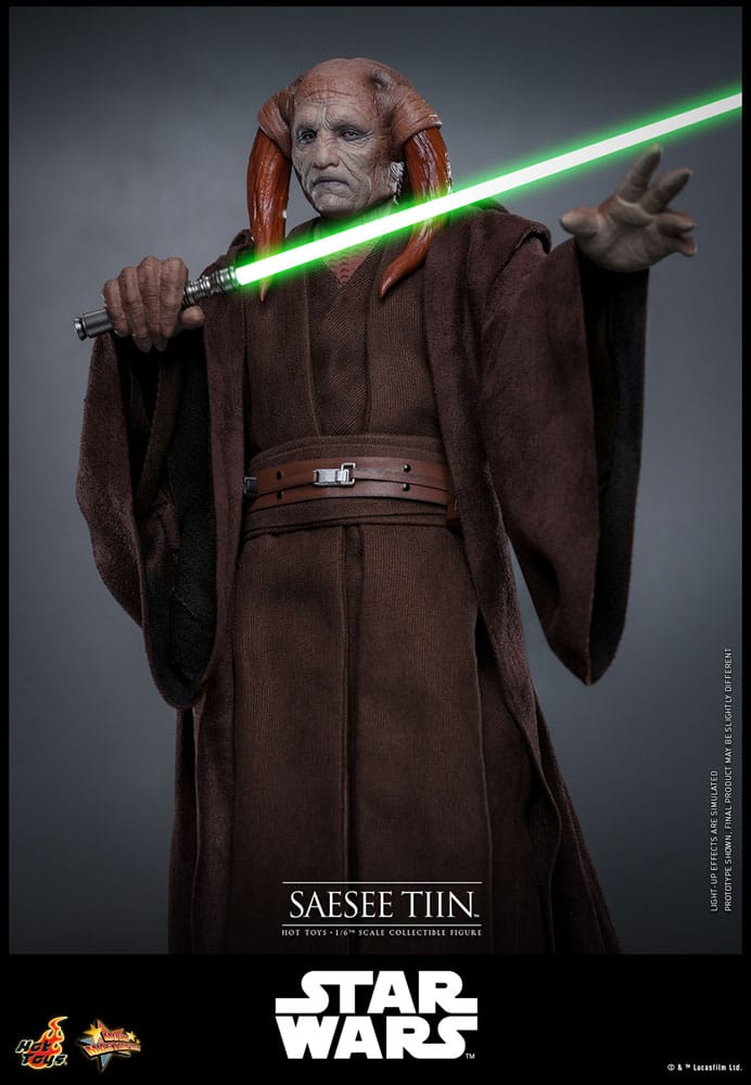 Star Wars Episode III Revenge of the Sith Movie Masterpiece Action Figure Saesee Tiin Hot Toys