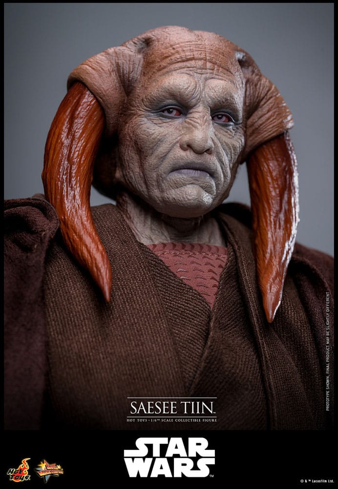 Star Wars Episode III Revenge of the Sith Movie Masterpiece Action Figure Saesee Tiin Hot Toys
