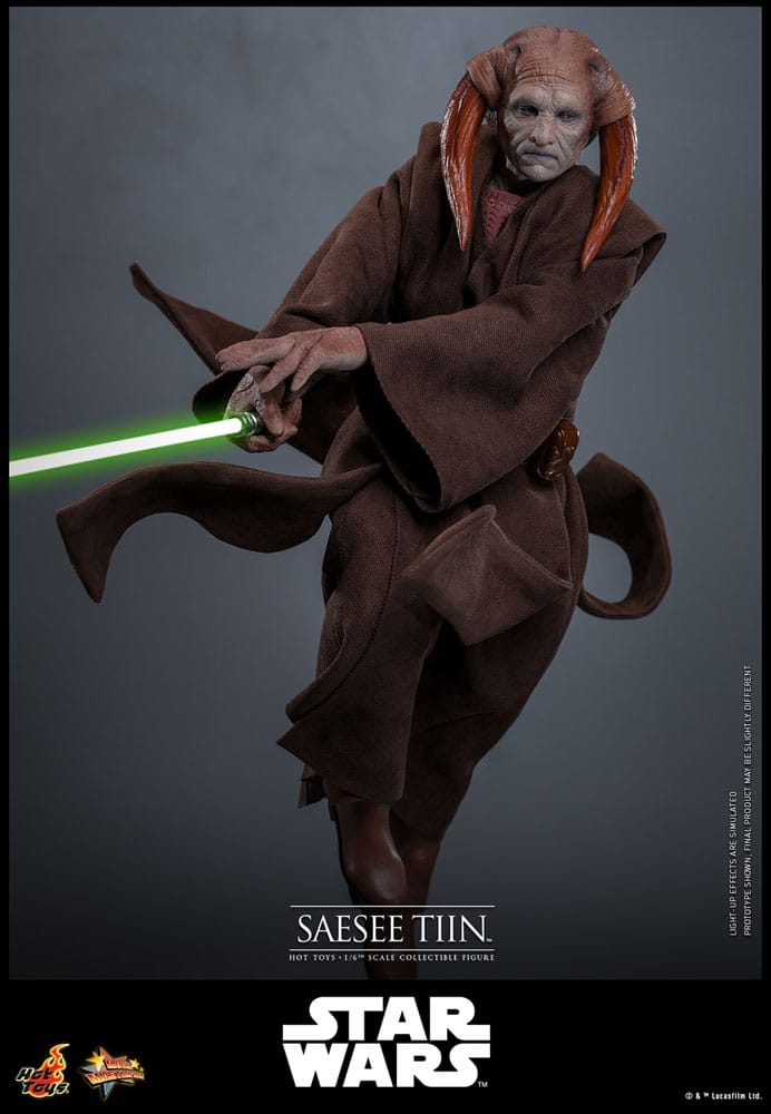 Star Wars Episode III Revenge of the Sith Movie Masterpiece Action Figure Saesee Tiin Hot Toys