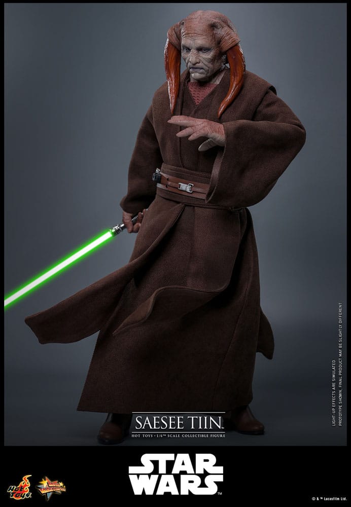 Star Wars Episode III Revenge of the Sith Movie Masterpiece Action Figure Saesee Tiin Hot Toys