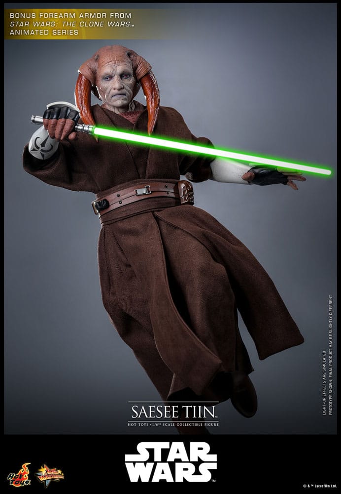 Star Wars Episode III Revenge of the Sith Movie Masterpiece Action Figure Saesee Tiin Hot Toys