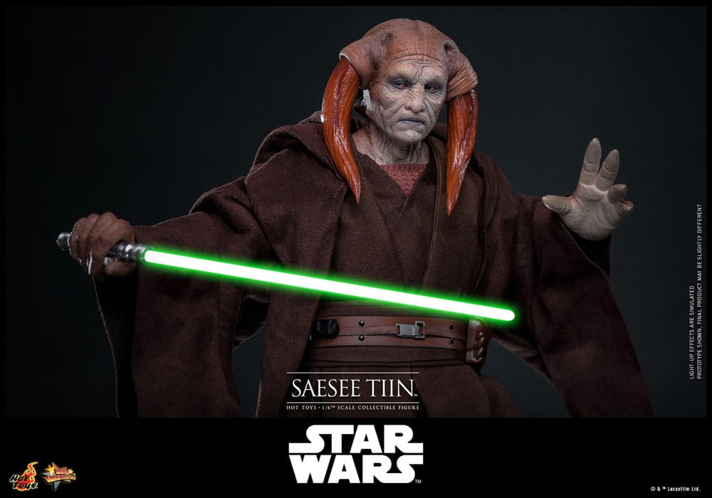 Star Wars Episode III Revenge of the Sith Movie Masterpiece Action Figure Saesee Tiin Hot Toys