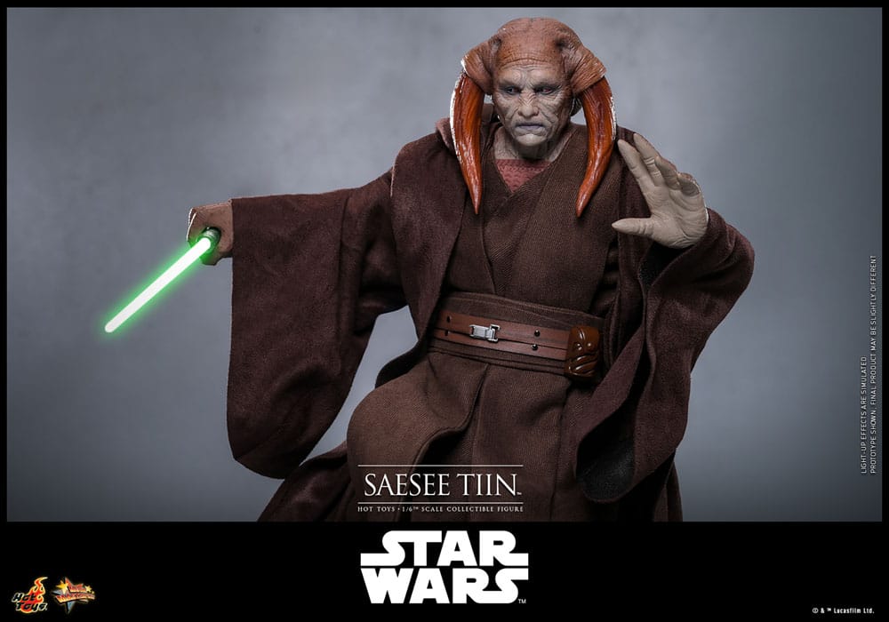 Star Wars Episode III Revenge of the Sith Movie Masterpiece Action Figure Saesee Tiin Hot Toys