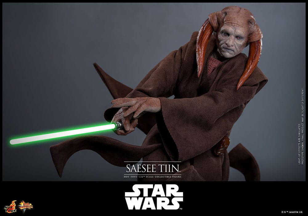 Star Wars Episode III Revenge of the Sith Movie Masterpiece Action Figure Saesee Tiin Hot Toys