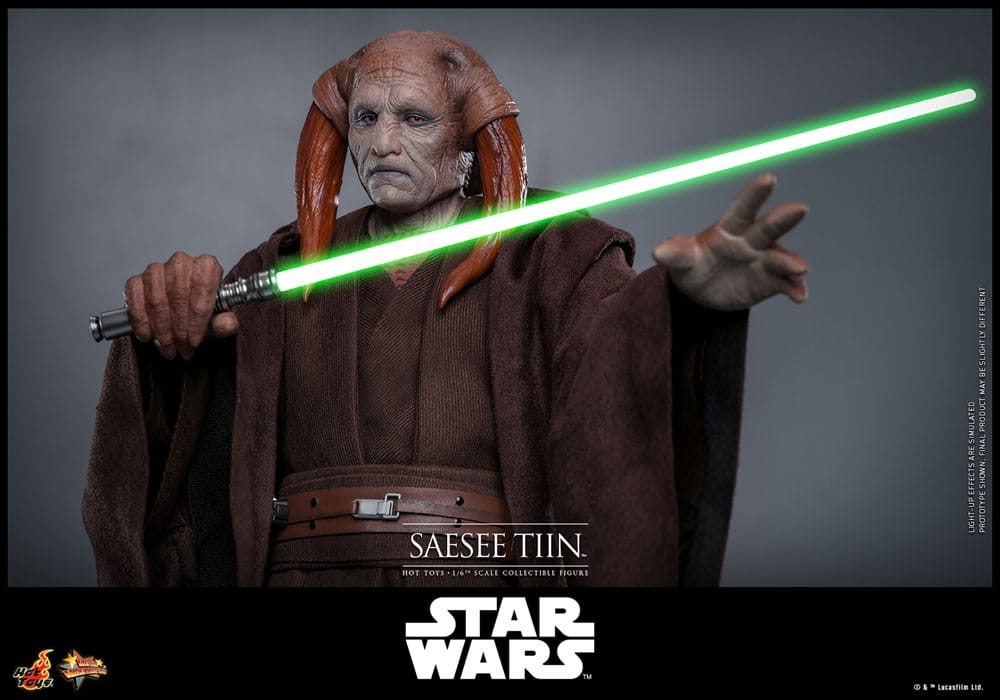 Star Wars Episode III Revenge of the Sith Movie Masterpiece Action Figure Saesee Tiin Hot Toys