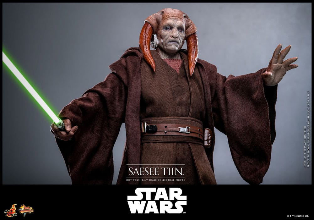 Star Wars Episode III Revenge of the Sith Movie Masterpiece Action Figure Saesee Tiin Hot Toys