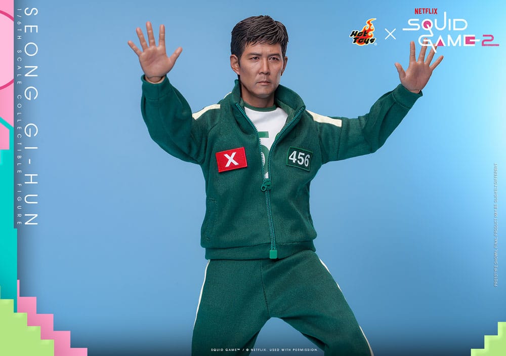 Squid Game 2 Action Figure Seong Gi hun Hot Toys