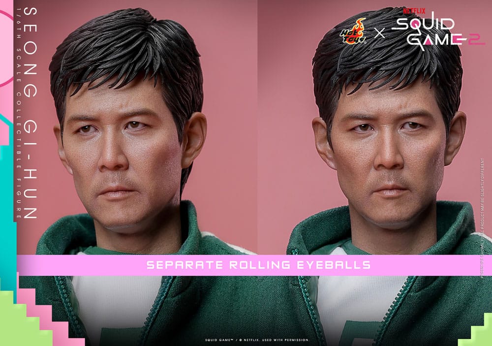 Squid Game 2 Action Figure Seong Gi hun Hot Toys