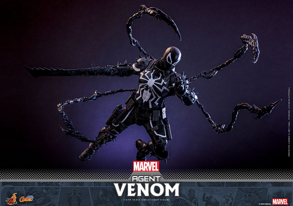 Marvel Comics Action Figure Agent Venom Hot Toys