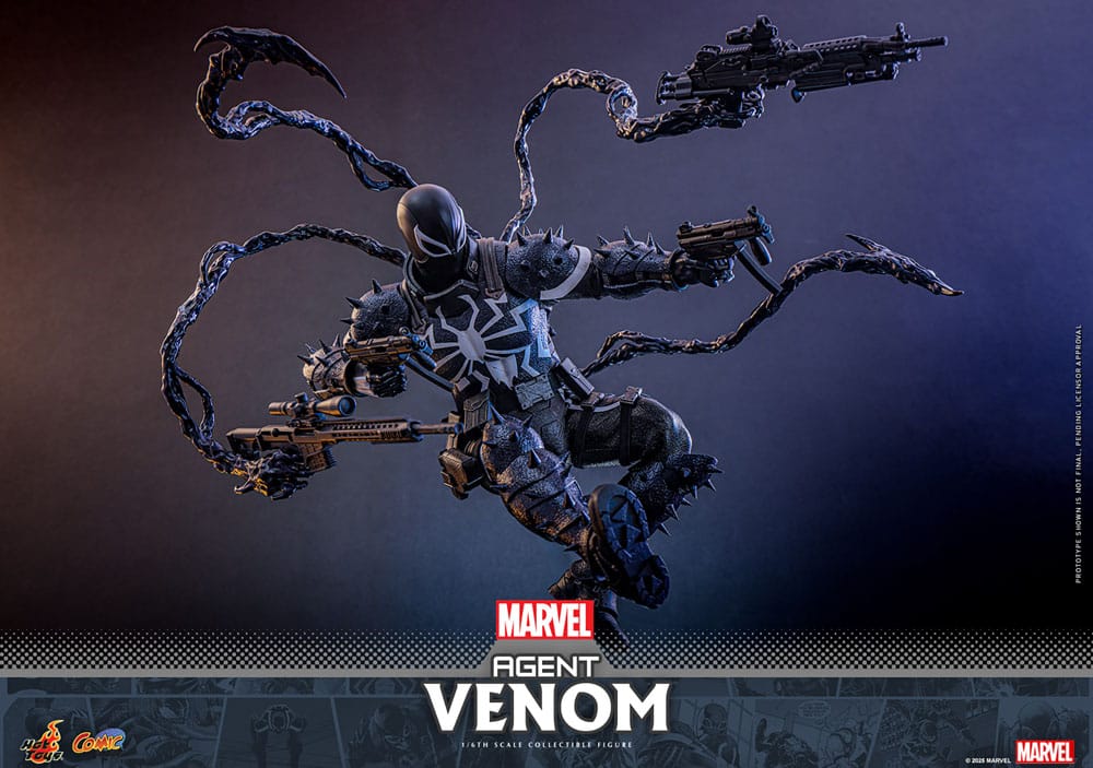 Marvel Comics Action Figure Agent Venom Hot Toys