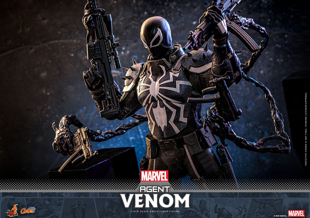 Marvel Comics Action Figure Agent Venom Hot Toys