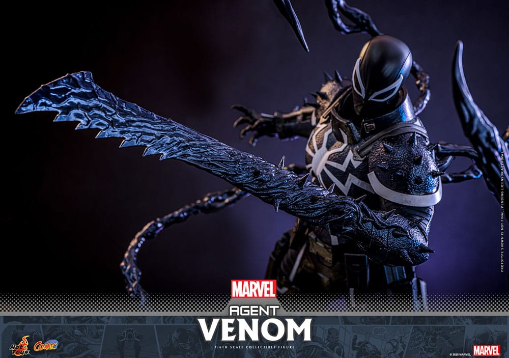 Marvel Comics Action Figure Agent Venom Hot Toys