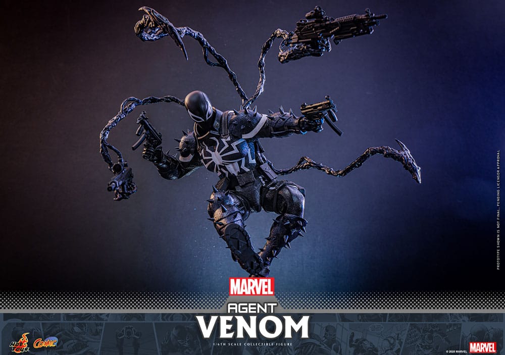 Marvel Comics Action Figure Agent Venom Hot Toys
